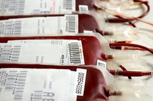 Poches de sang pour transfusion
